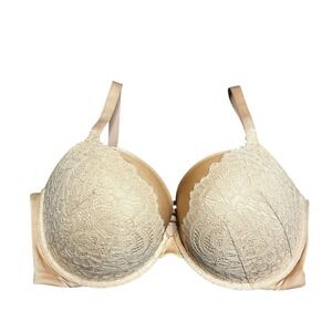 Soma Bra Stunning Push-Up Plunge Beige Taupe‎ Size 38G